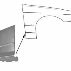 BMW 3 1990- 2000 Priekinio sparno arka, BMW 3 1990 sparno galai,BMW 3 1990 sparno apačios, e36 sparnai, 200701-7, 5901532615517