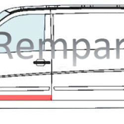 50124013,5901532118858,MB Vito 1996 Priekinių durų lovys, MB Vito 1996 durų skardos,MB Vito 1996 vidinė skarda