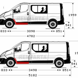 602641-1,5901532584332,Renault Trafic/Opel Vivaro/Nissan Primastar slenkstis,Renault Trafic/Opel Vivaro/Nissan Primastar priekinių durų slenksčiai