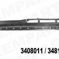 455041-1,5903107062023,Mazda 5 2005- 2010 Slenkstis, Mazda 5 2005 slenkstis,Mazda 5 2005 slenksciai,Mazda 5 2005 slenksčiai,Mazda 5 2005 door sill, Mazda 5 2005paroga