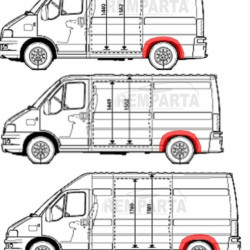 570283-4,5901532152036,Fiat Ducato/Citroen Jumper/Peugeot Boxer (1994- 2006) Galinė arka, universali (Kairė=Dešinė)