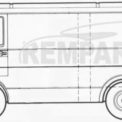 957041,5901532232615,VW LT 1975- 1996 Priekinių durų slenkstis,VW LT 1975 slenkstis,VW LT 1975 slenksčiai,VW LT 1975 door sill,VW LT 1975 paroga