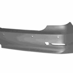 BMW 5 E60/E61 (2003- 2007) Galinis bamperis (su parktroniko skylėmis),201796-1,51127077940