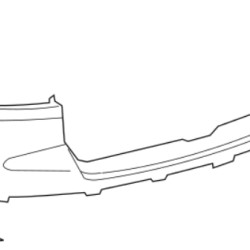 VW Touareg 2002 Galinis bamperis,958096,7L6 807 417 D GRU