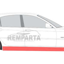 BMW 3 (98-) Door sill (4-dr., R), 200842-1, 200842-2, 0646104, 5901532983784