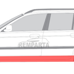 BMW 5 (96-) lävi (vasakul), 06391031, 0065011E, 201641, 201641-2, BMW 5 1996 E39 slenkstis