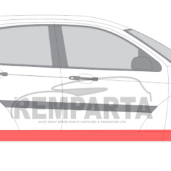 Ford Focus (98-) Door sill (4/5-dr, R), Ford Focus 1998 slenkstis, 232042, 320142-1, 1858104, 5901532074871