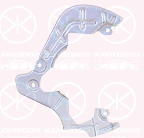 Front brake disc guard (right), 0000051891794 (LANCIA), 50710358 (FIAT), 51856789 (FIAT), 51891794 (FIAT)