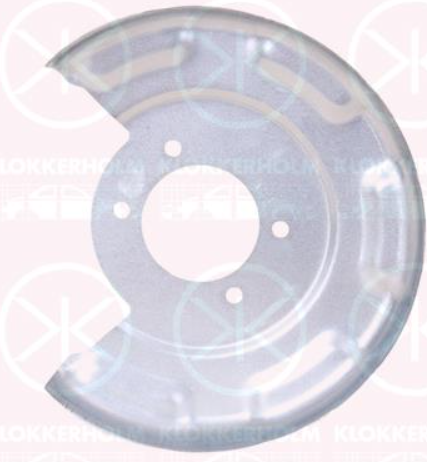 Kia Ceed/Proceed/I30 (11-) Protecție disc frână spate (stânga), 58390A6000 (KIA), 58390A6000 (HYUNDAI)