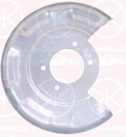 Kia Ceed/Proceed/I30 (11-) Protection de disque de frein arrière (droite), 58390A6100 (KIA), 58390A6100 (HYUNDAI)