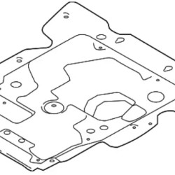Land Rover Range Rover Sport (13-) Variklio apsauga (aliuminis), LR133837