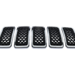 Jeep Cherokee (18-) Grille, 34X405-2, 6FM74SZ0AB, 53241614, 53141622