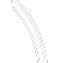 MB H247 (20-) Tagumise poritiiva kate (ees, parem), 50L582-5, 247 730 27 02