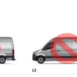 MB Sprinter/Crafter (06-) Skarda už galinio rato (extra ilgo, dešinė), MB Sprinter Galinio sparno dalis, VW Crafter Galinio sparno dalis, 50658494, 5901532625714
