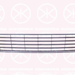 Radiator Grille, chrome/black, Lower Section, 1T0 853 677 D 9B9 (VW)