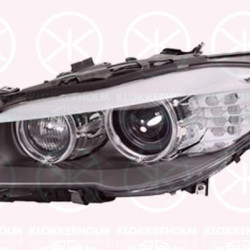 Headlight, Right, Bi-Xenon, with dynamic bending light, without control unit for Xenon, with motor for headlamp levelling, D1S/H7, 63 11 7 271 908 (BMW)