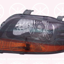 Headlight, H4, without motor for headlamp levelling, Left, Housing Colour: black, 96408154 (CHEVROLE), 96540151 (CHEVROLE)