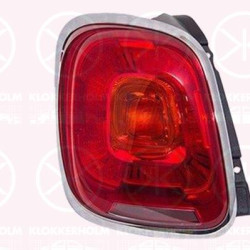 Tail Light Assembly, Left, with bulb holder, P21W, PY21W, OLSA, 0000051937414 (FIAT), 51937414 (FIAT)