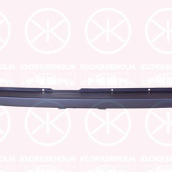 Bumper, Rear, black, Centre Section, 1637184780 (CITROEN), 735685371 (PEUGEOT), 735685371 (FIAT)