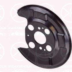 Splash Guard, brake disc, Rear Axle, for brake disc diameter [mm]: 260, 43253SMGE00 (HONDA), 43253-SMG-E00 (HONDA), 43253SMGE01 (HONDA), 43253-SMG-E01 (HONDA)