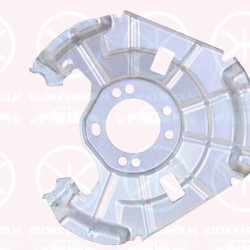 Splash Guard, brake disc, Rear Axle, Zinc-coated, GS1D26261 (MAZDA), GS1D26261A (MAZDA), GS1D-26-261A (MAZDA)