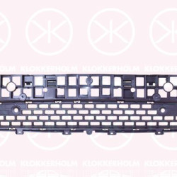 Radiator Grille, with hole(s) for parking distance control, Lower Section, Number of bores: 2, 622548761R (RENAULT)