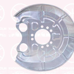 Splash Guard, brake disc, Rear Axle Right, Rear Axle Left, for brake disc diameter [mm]: 292, 2WD, 0546221 (OPEL), 0546222 (OPEL), 09191334 (OPEL), 13168750 (SAAB), 13168750 (OPEL), 13168751 (SAAB), 13168751 (OPEL), 9191334 (OPEL), 9191335 (OPEL)