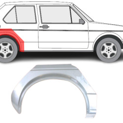 VW Golf 1 (74-) Wheelarch (2-dr, R), VW Golf 1 galinė arka, 953284-5, 5901532219920