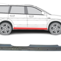 Honda HR-V (99-) Slenkstis (5D, dešinė), slenksčiai, Honda HRV slenkstis, 386042-1, 5901532919493