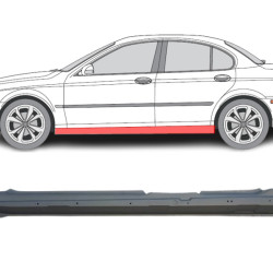 Jaguar X-Type (01-) Slenkstis (kairė), slenksčiai, Jaguar X-Type slenkstis, 37104111, 5903107072169