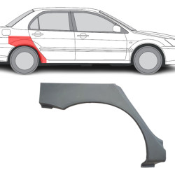 Mitsubishi Lancer (03-) Galinė arka (dešinė), Galinės arkos, Mitsubishi Lancer galinė arka, 523384-5