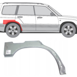 Subaru Forester (97-) Aizmugurējā arka (4D, pa labi), 72408351, 5901532932645, Subaru Forester 1997 arka, Subaru Forester 1997 galiniais sparnai, Subaru Forester 1997 galinės arkos, Subaru Forester 1997 wheel arch, Subaru Forester 1997- 2002 Arka