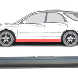 Subaru Impreza (00-) Порог (л), slenksčiai, Subaru Impreza slenkstis, 721241, 5901532836103, slenksčiai, Subaru Impreza slenkstis, 721241, 5901532836103