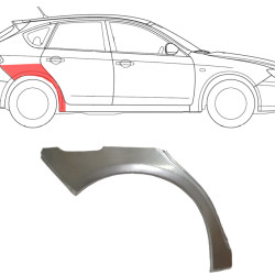 Subaru Impreza (07-) Задняя арка (HB, 4 двери, прави), 721583-5, Subaru Impreza (2007- 2014) Galinė arka