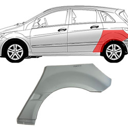 MB W245 (05-) Aizmugurējā arka (5 durvis, kreisā), 