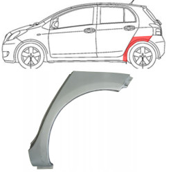 Toyota Yaris (06-) Galinė arka (5 durų, kairė), 810583-5, Toyota Yaris (2006- 2011) Galinė arka