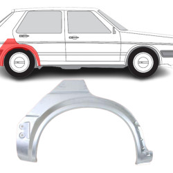 Golf 2/Jetta (83-) Wheelarch (4-dr, R), Galinės arkos, VW Golf 2 galinė arka, VW Jetta galinė arka, 58 12 148, 450132, 953484-6, 88022119, 5901532221008