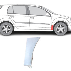 VW Golf 5 (03-) Unterer vorderer Kotflügel (rechts), VW Golf 5 (2003- 2009) Priekinio sparno apačia, 951402-9