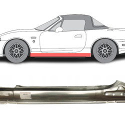Mazda MX-5 (98-) lävi (vasakul), slenksčiai, 452541, 5901532808834, Mazda MX5 slenkstis, NC1071270D, slenksčiai, Mazda MX5 slenkstis, 452541, 5901532808834, NC1071270D