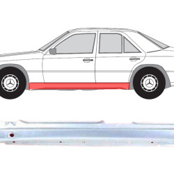 MB W202 (93-) Schwelle (links), slenksčiai, MB W202 Slenkstis, 202 637 0135, 500241-1, 3030103, 5901532115895, A 202 637 0135