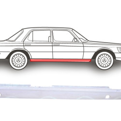MB W116 (72-) Slenkstis (4D, dešinė), MB W116 Slenkstis, 30 06 02, 135042, 3522002, KK3522002