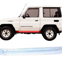 Toyota Land Cruiser (84-) Door sill (2dr., L), slenksčiai, Toyota Land Cruiser J7 Slenkstis, 817541, 8132001