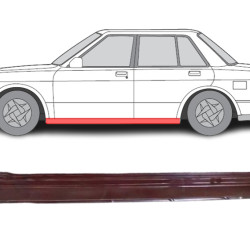 Nissan Bluebird (80-) Slenkstis (4 durų, kairė), Nissan Bluebird 910/Traveller (1980- 1986) Slenkstis, Nissan Bluebird 910/Traveller (1980- 1986) Slenkstis