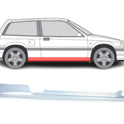 Honda Civic (87-) Door sill (2-dr, R), slenksčiai, Honda Civic Slenkstis, 04641SH3305ZZ, 380641, 5901532093292
