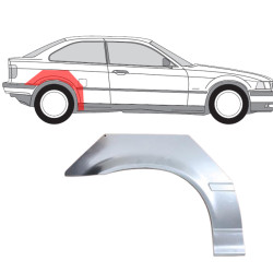 BMW 3 (90-) Arch (3D, kompaktne, parem), BMW 3 galinė arka, E36 Galinė arka, 200784-7, 0641146, 5901532023695, BMW 3 galinė arka, E36 Galinė arka, 200784-7, 0641146, 5901532023695