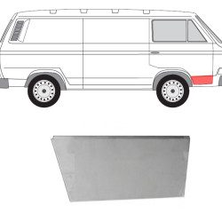 VW T3 (79-) Priek. durų apačia (dešinė), Apatinė skarda, VW Transporter T3 priekinių durų apačios skarda
