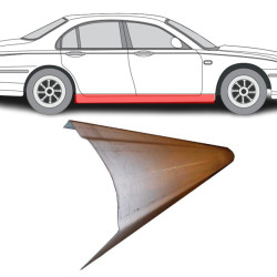 Rover 75 (99-) Slenkstis (dešinė), slenksčiai, Rover 75 slenkstis, 637542-2, 5903107069756, slenksčiai