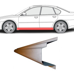 Subaru Legacy (98-) Door sill (L=R), 720741-3, Subaru Legacy 1998- 2009 Slenkstis