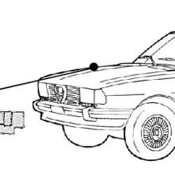 Alfa Romeo Giulietta, KOTFLÜGELBEFESTIGUNGSKANTE - AUßEN RECHTS, 