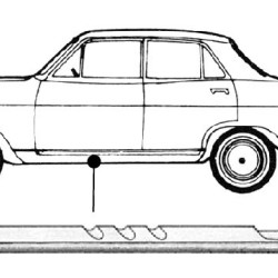 Opel Kadett B, BODENRAND LINKS, 